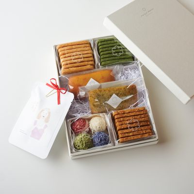 夏のギフトセット２０２５ –お菓子と花茶– 【オンライン限定】