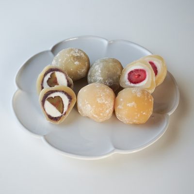 和栗甘露煮大福&生苺大福【秋冬限定】