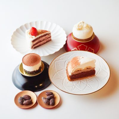 季節のカットケーキセット～バレンタイン～【オンライン限定】